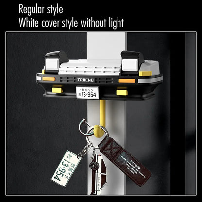 AE86 Car Decoration Key Storage Rack Creative Car Headlight Key Hook Drift AE86 Car Keyring Ornaments and Accessories Key Chain