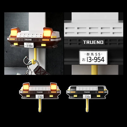 AE86 Car Decoration Key Storage Rack Creative Car Headlight Key Hook Drift AE86 Car Keyring Ornaments and Accessories Key Chain