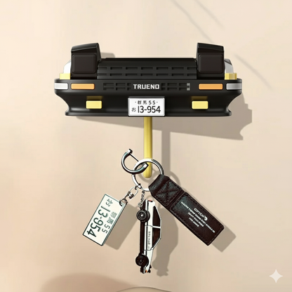 AE86 Car Decoration Key Storage Rack Creative Car Headlight Key Hook Drift AE86 Car Keyring Ornaments and Accessories Key Chain